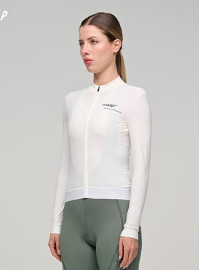 【秋冬新色】MAAP 女士 Training 系列 加绒长袖骑行服 白色