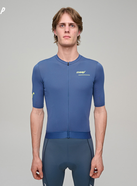 【秋冬新色】MAAP 男士 Training 系列 短袖骑行服 暮光蓝