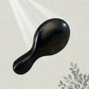 谭木匠全新正品礼盒经络按摩梳小满天然黑檀木梳子送女友生日礼物