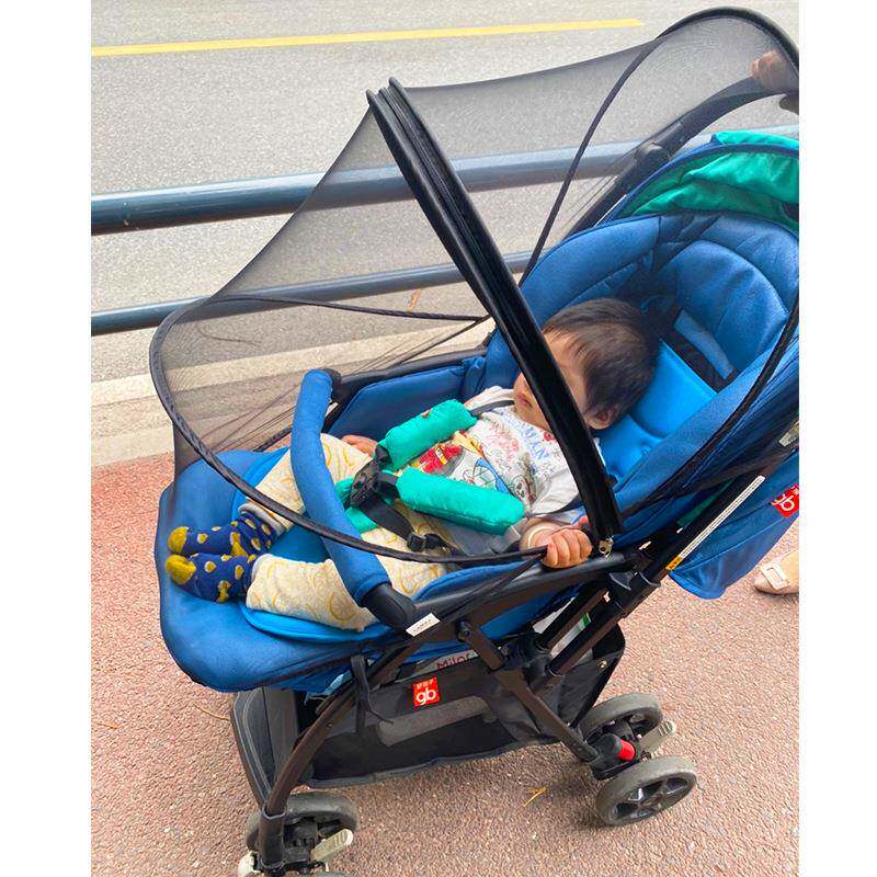 爆款厂家直销宝宝婴儿推车蚊帐全罩式夏季防蚊蚊帐通用双拉链加密