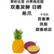凤梨百香果风味哥伦比亚分界线庄园双重发酵日晒西爪150g