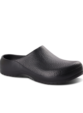 CHEFGUARD勃肯厨师鞋包头半拖鞋男款厨房防水防滑德国工作鞋CLOG