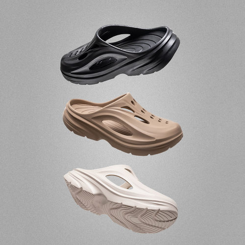 奥拉MULE平替一脚蹬舒缓运动拖鞋