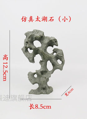 极速太湖石庭院天然太湖石摆v件落地仿真景观假山石摆件盆景花卉