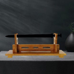 极速Samurai Sword Display Wood Katana Stand HoSlder 1 Layer