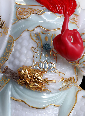 极速王灵官神像汉白玉王天尊佛像雷神火神火车王T灵官像王元帅护