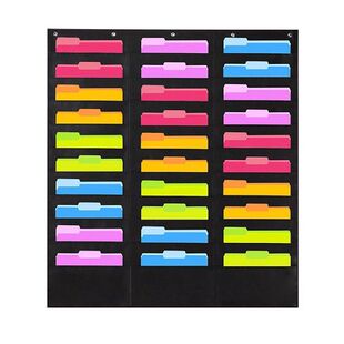 极速Hanging Whall File Organizer Office Holder Letter Planne