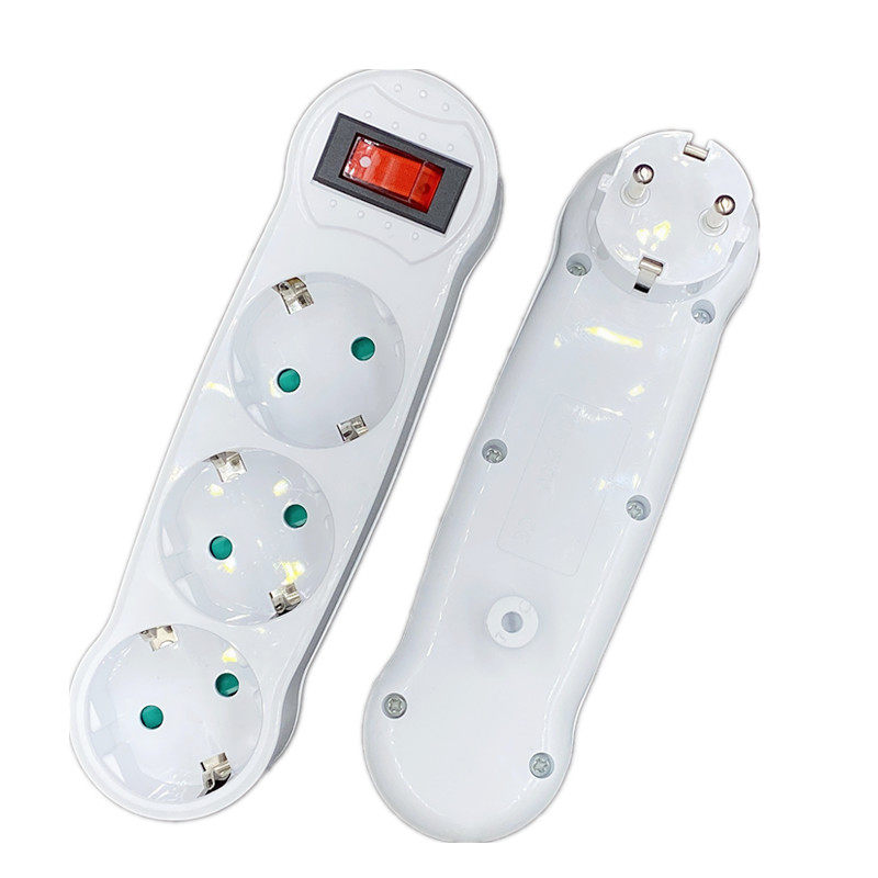 新品Extend Socket EU multi socket 48mm 2 Pin EuRropean Stand