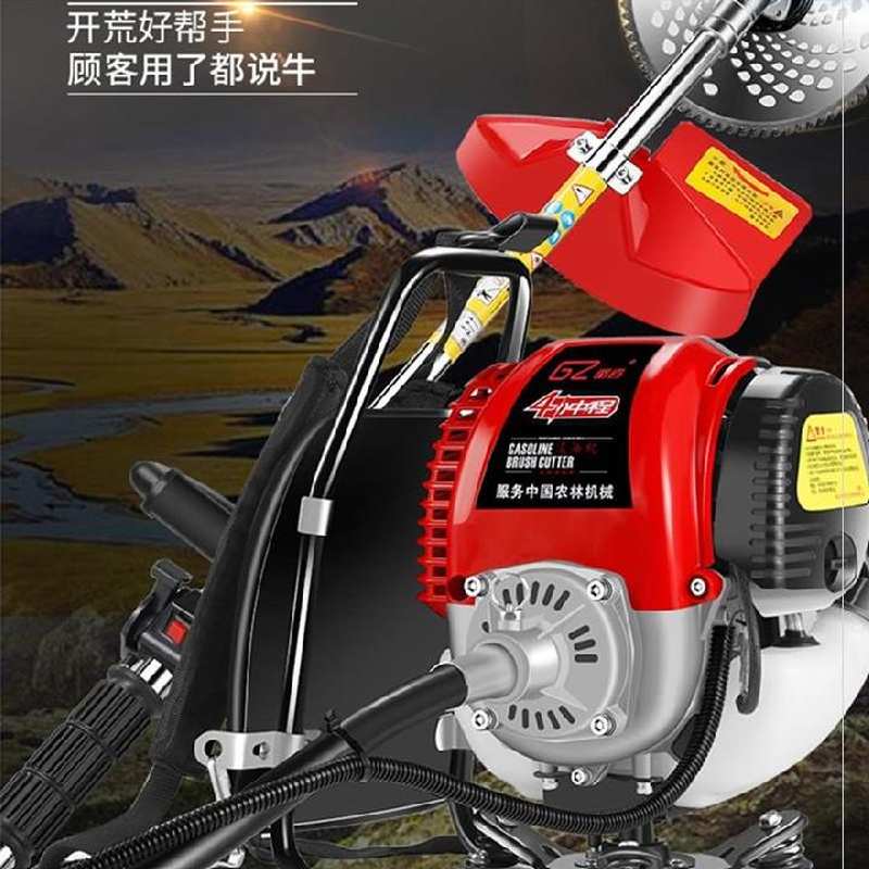 极速草坪割草机家用翻土种菜开z荒机松土机除草机小型汽油打孔器