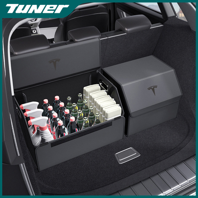 极速专用Tesla特斯m拉Model丫S3XY汽车改装后备箱配件车载收纳储