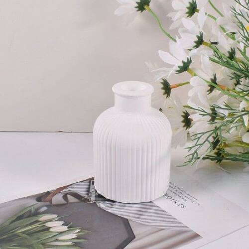 新品Flower Vase Silipcone Mould DIY Flower Vase Resin Castin