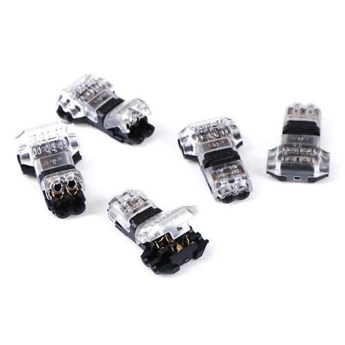 新品5Pcs/lot 2 Pin 2 Way u300v 10a Universal Compact Wire Wi