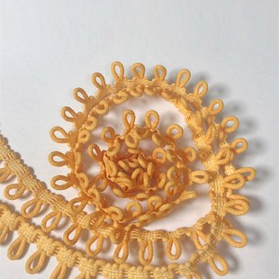 极速上的帽子扣眼钮扣q绳细羽绒服扣绊松紧带圆松紧带毛领橡筋鞋