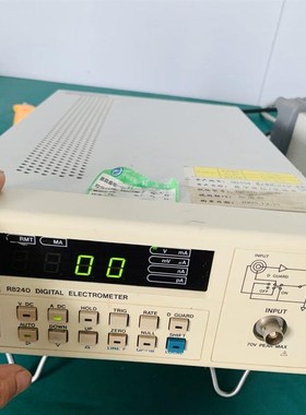 极速(议价)ADVANTEST 爱德万 F R8240皮安表,微电流表,功