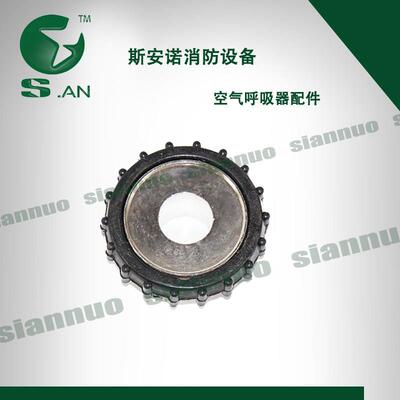 新品空气呼吸器配件 联接母 瓶头阀B手轮空呼配 件铜手轮 螺帽G5/