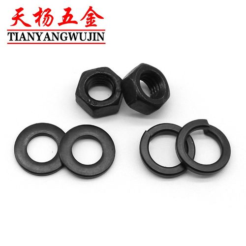 极速12.9级六角细牙螺母M8M10M12M14M16M18MM20M22M24M30垫片螺帽