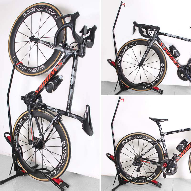极速室内山地公路通用自行车架子B家用挂架停车架免打孔立式支撑
