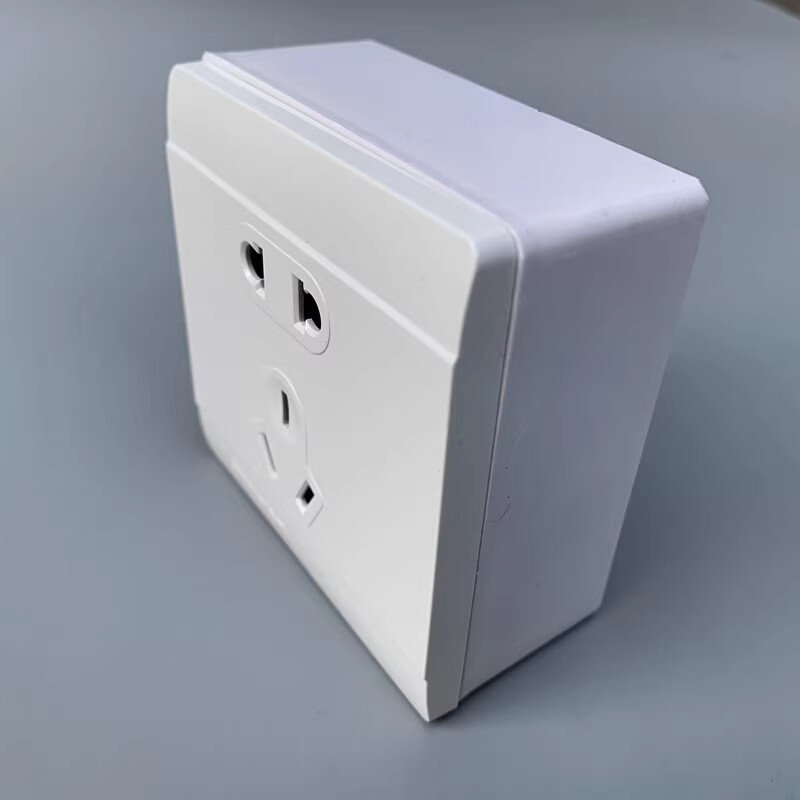 江山明线盒86型明装接线盒子线槽塑料盒开关插座盒外装100个45元