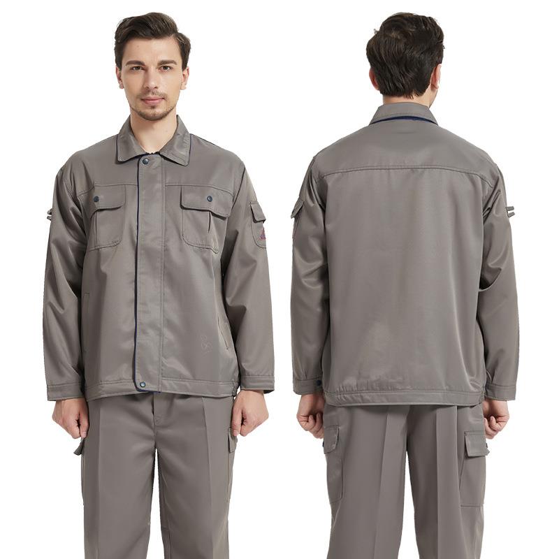 佰益防静电服防酸碱工作服化工矿产春秋分体防化服防护防酸服套装
