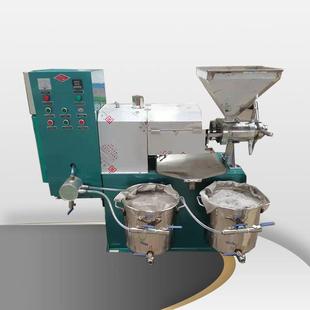 全自动商用螺旋榨油机160大型花生榨油机低温冷榨花生榨油机