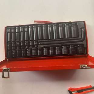 1/2气动加长套筒35件套小风炮家用风动重型小风炮大飞六角套筒