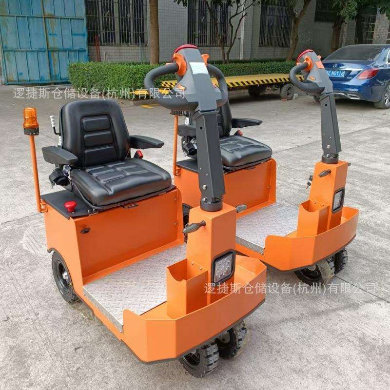 座驾式电动牵引车ML-200S小型手柄式自动拖车厂区拖钩式牵引车头