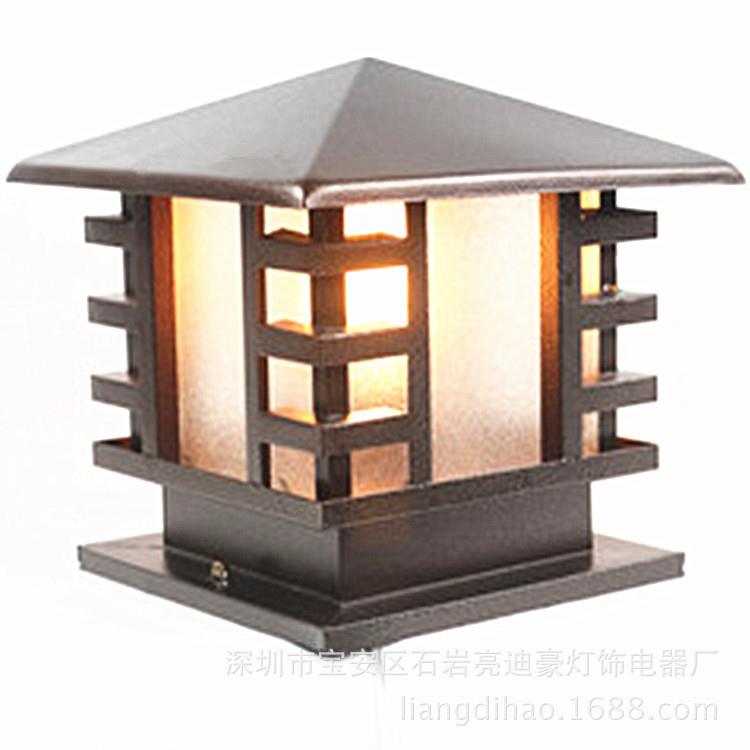 柱头灯户外LED庭院灯铁艺围墙户外灯外贸灯LZ008/300