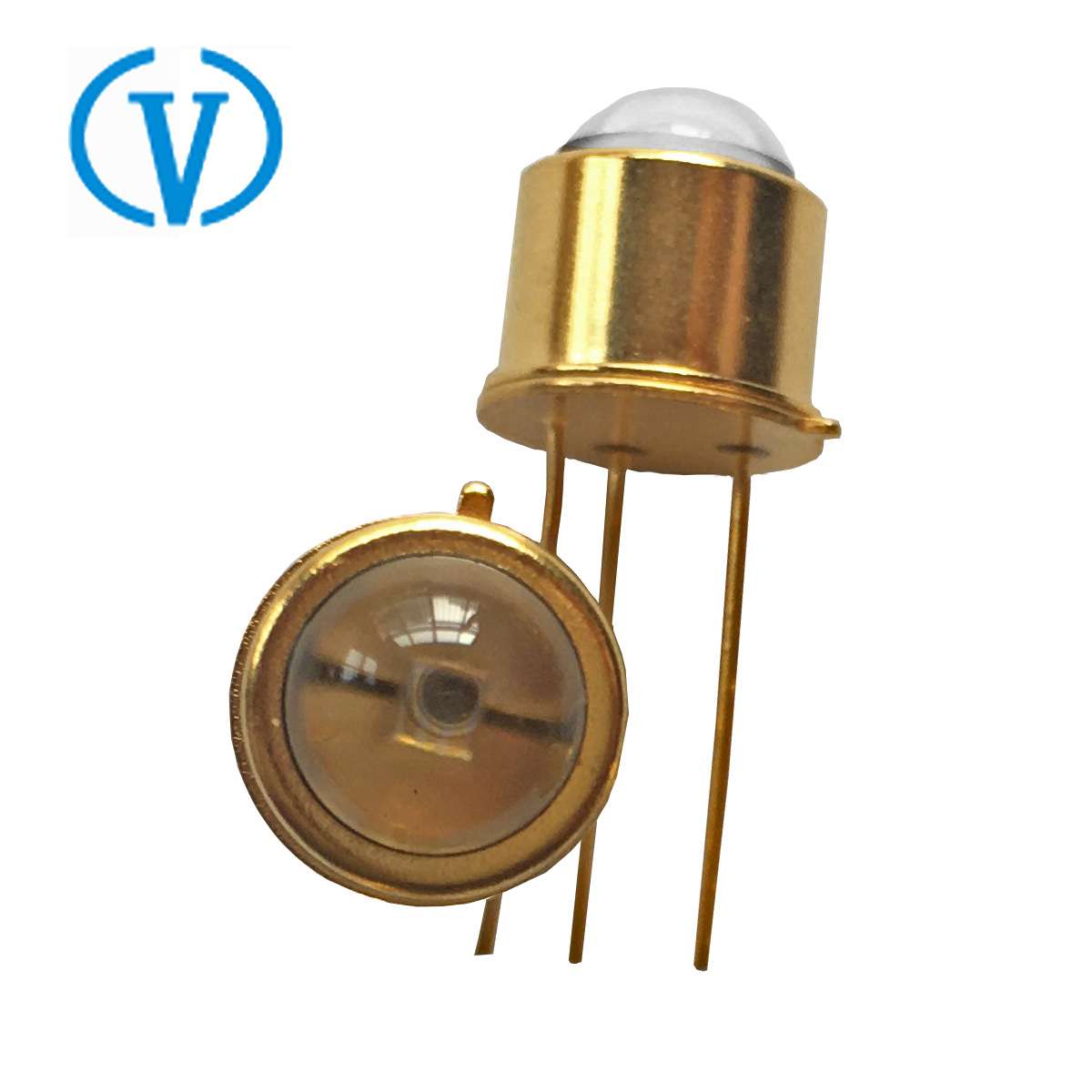 大功率250nm 254nm 260nm 金属封装小角度TO39 UV LED灯珠发射管