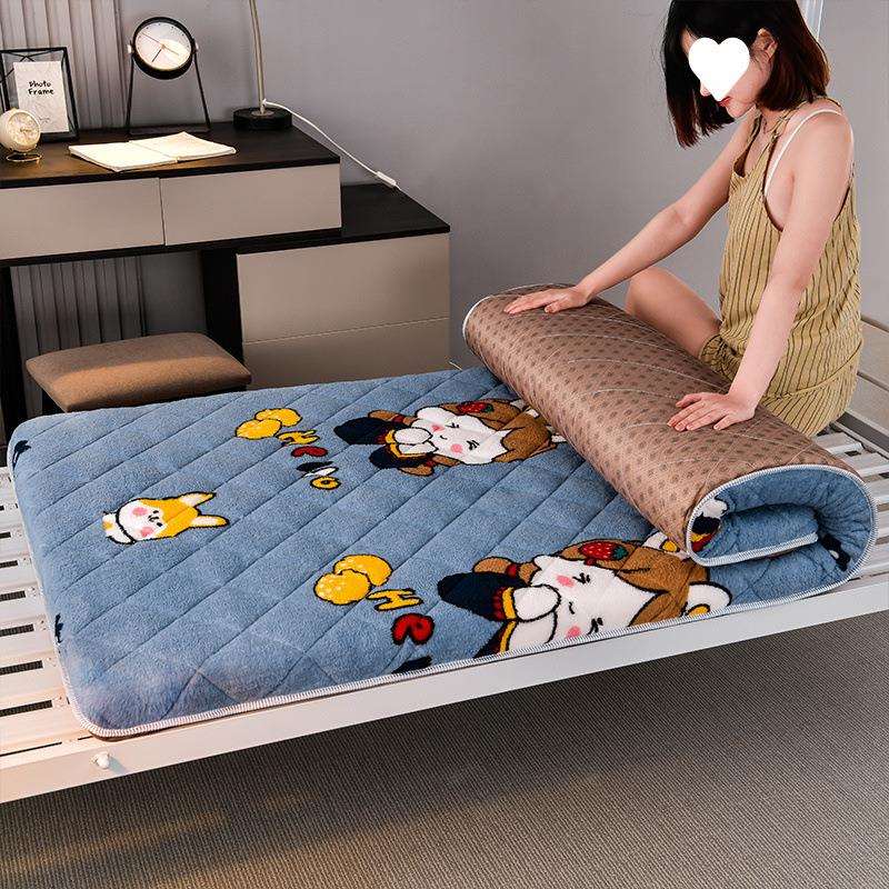 上下铺单人学生宿舍专用床垫软垫折叠加厚超软榻榻米垫被铺底褥子
