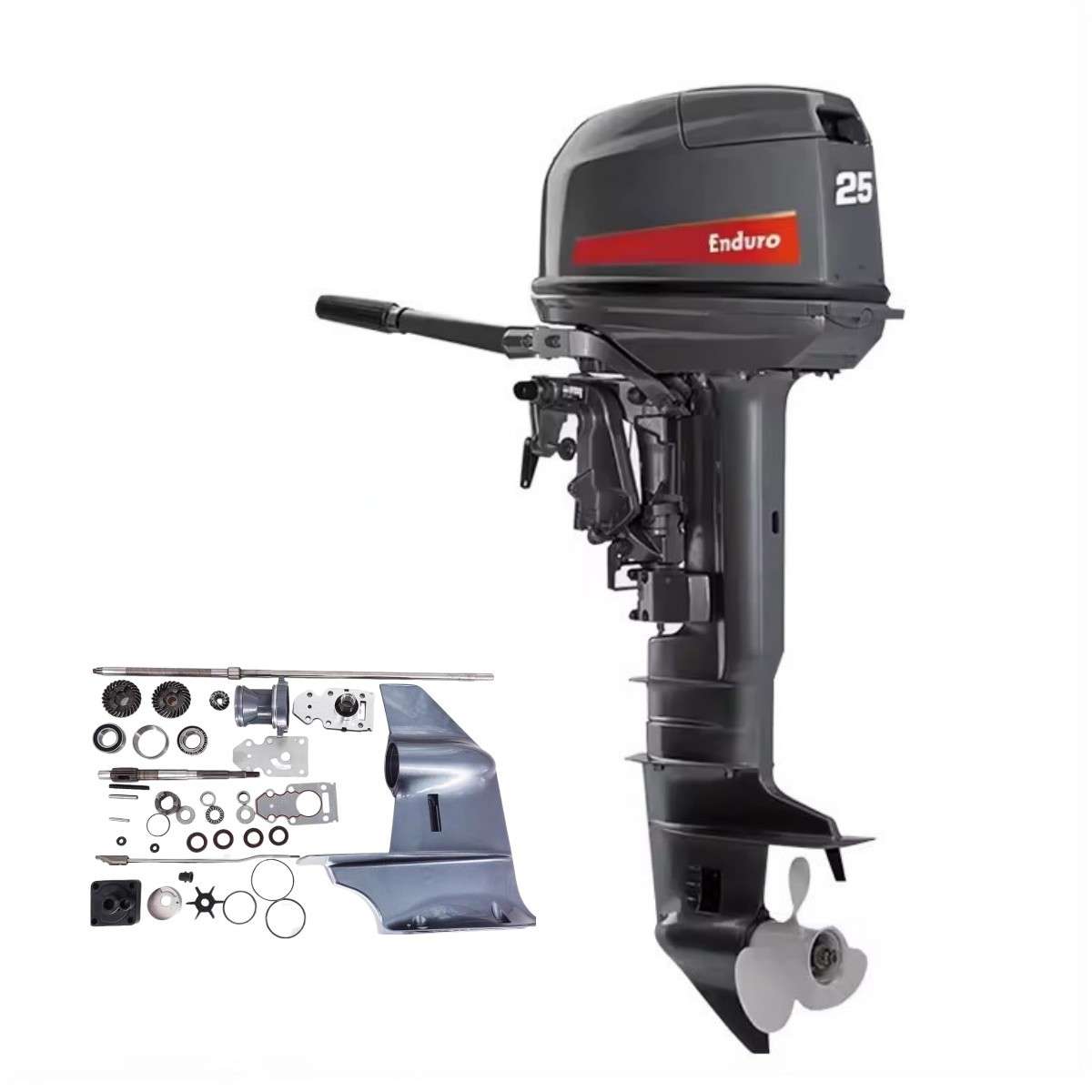 Look here!2 stroke 25hp  long shaft outboard engine compatib