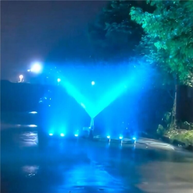 源头厂家不锈钢百变喷头喷泉
