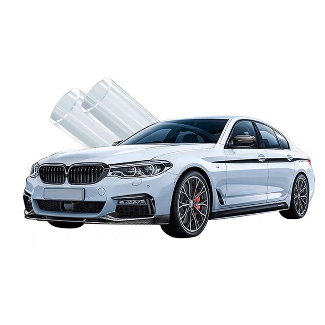 工厂直销汽车TPU隐形车衣PPF透明哑光亮黑哑光车漆防护膜