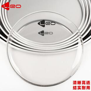 架子鼓鼓皮套装磨砂军鼓皮14寸双层油皮爵士鼓透明鼓皮五片装