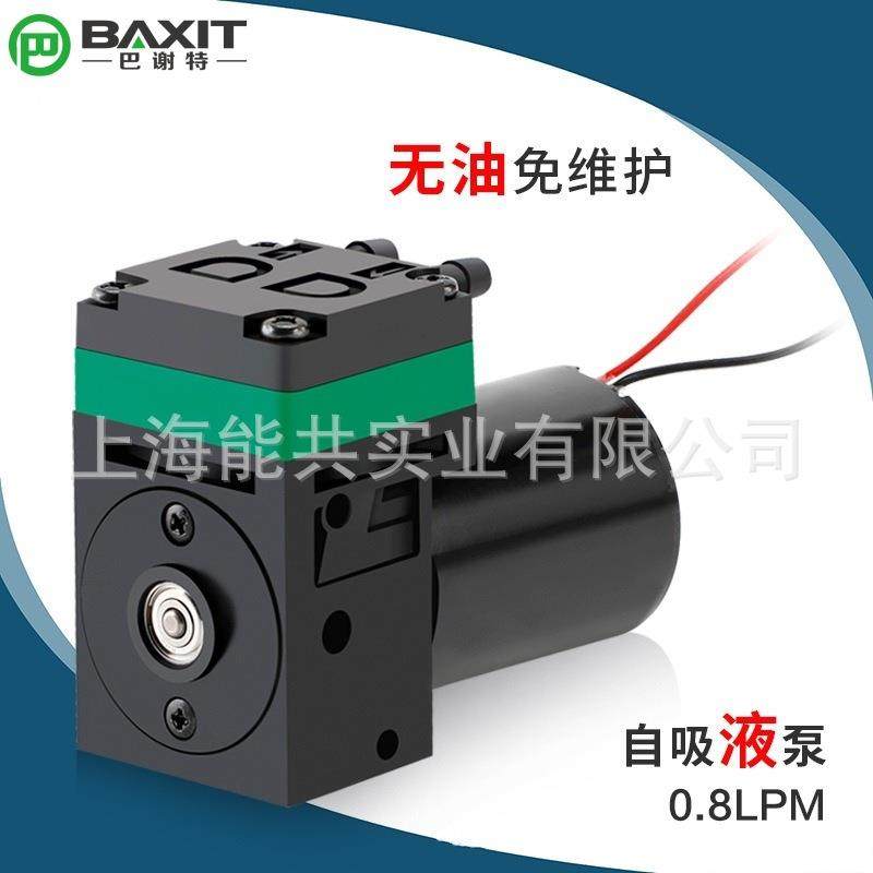 微型真空泵气液两用泵小水泵12V/24V小型喷墨喷墨采样泵无油L03BL