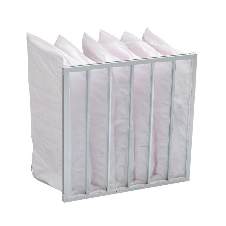 直销新款铝框袋式初效中效空气过滤器无纺布过滤袋G4F5F6F7F8