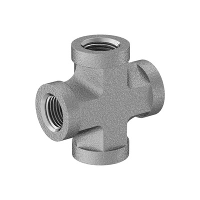 NPT Female 耐极压316不锈钢内丝四通 114P197