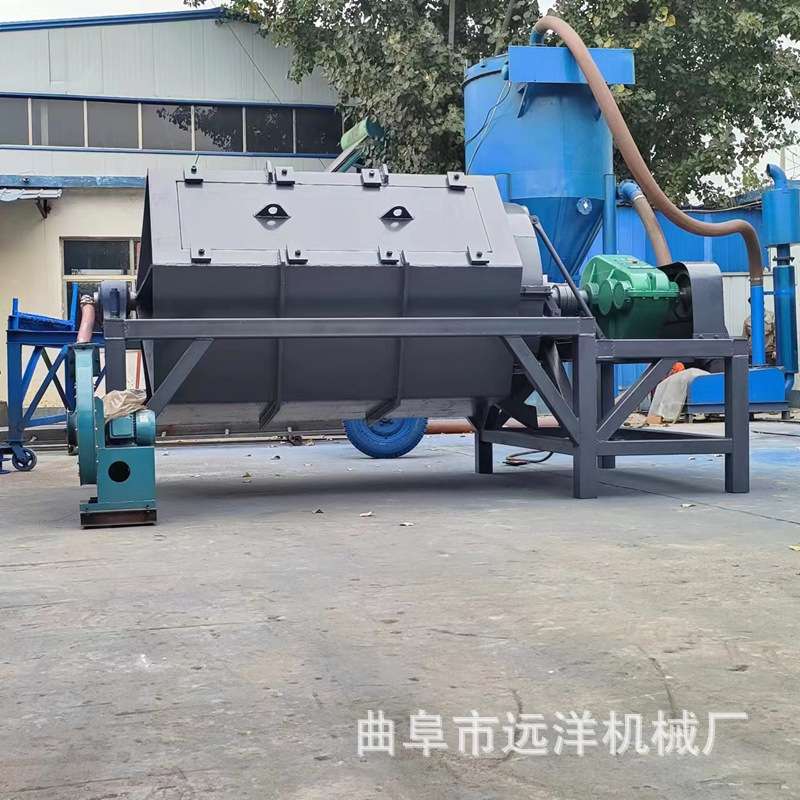 振动研磨机六角滚桶式抛光机模具去棱角干料研磨除锈机