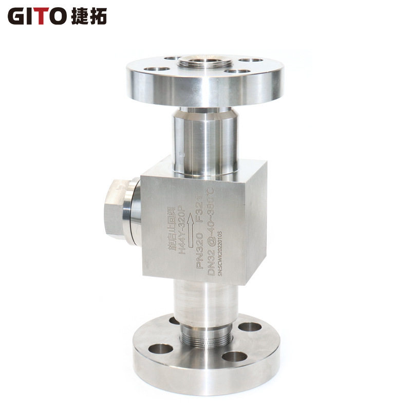 螺纹法兰止回阀 高压锻造旋启逆止阀门 F321高温高压止回阀