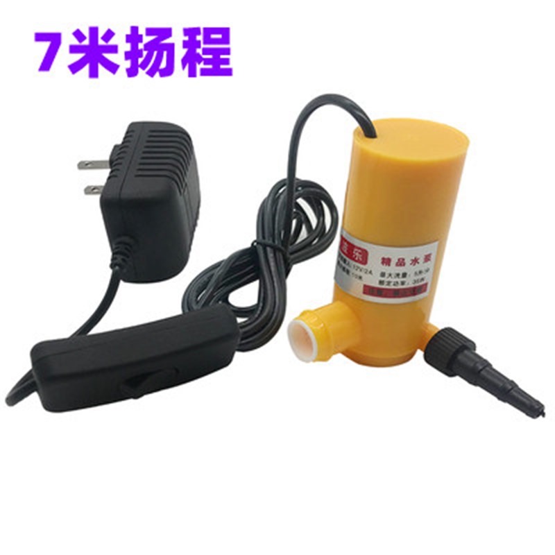 水钻机水泵220v水钻r机专用水泵开槽机水泵水钻钻孔机上的打孔水