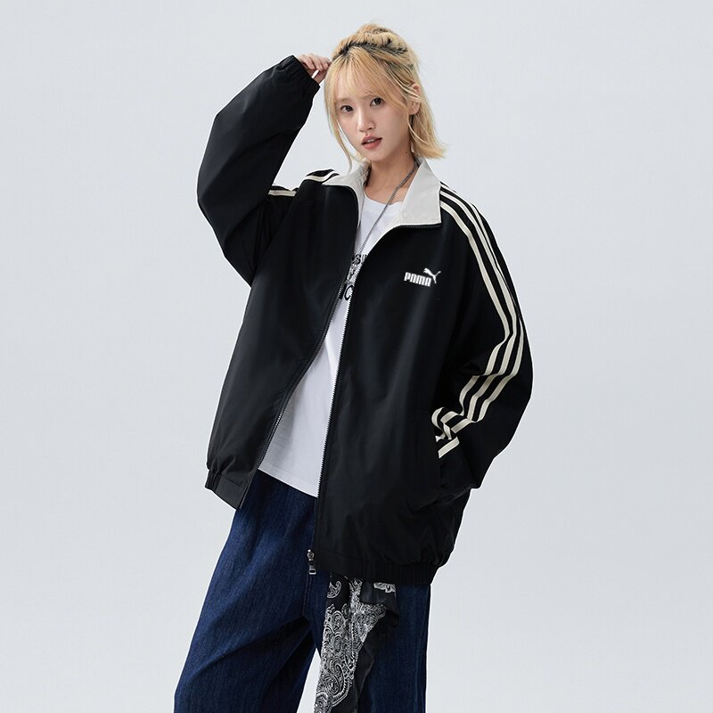 双面穿K夹克男女情侣棒球服外套春秋季收纳袋休闲宽松潮牌飞行服
