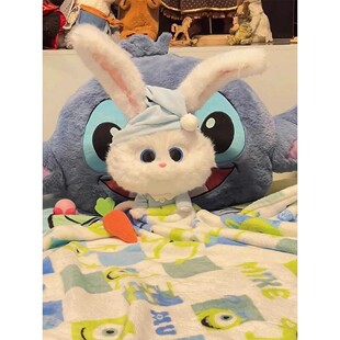 兔子老大玩偶宠大机密系列毛绒玩具公仔可爱睡觉布娃娃生日礼物
