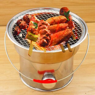 木炭取暖炉家用烤火炉便携式户外烧烤炉烤火盆围炉煮茶搬家过火盆