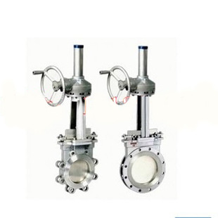 刀型排渣阀DN50 伞齿轮传动刀型闸阀 1000 H铸钢刀型闸阀 PZ573X