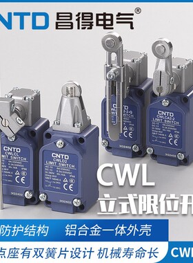 CNTD昌得微动行程CWLCA12-2-Q CWL2-2 CWLD CWLD2 立式限位开关
