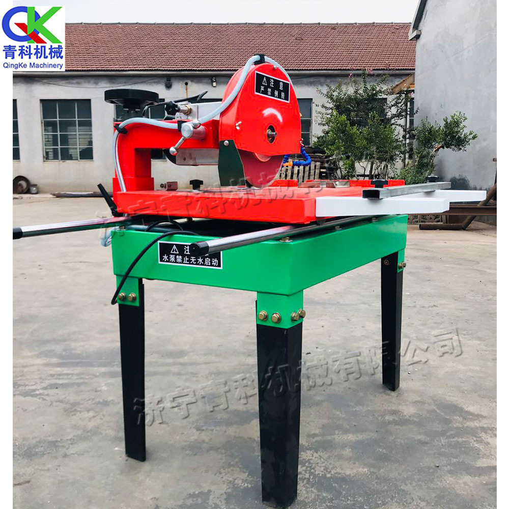 混凝土瓷砖切割机 小型石板步道砖锯切机 电动式建筑工程裁切机