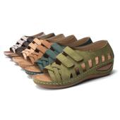 女wish亚马逊爆款 女凉鞋 大码 坡跟镂空洞洞鞋 凉鞋 新款 女鞋 2020夏季