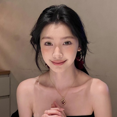 易梦玲同款夸张素圈大耳圈女2025新款千禧辣妹风圈圈耳环耳饰