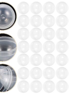 100 Pcs Transparent Shell Children Toy Stroage Balls Candy