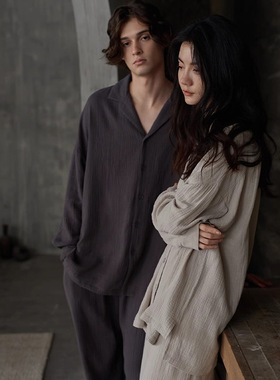 Women Luxury Pajamas Men Sleepwear home clothing男女睡衣套装
