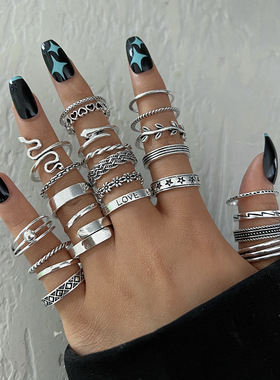 欧美关节戒指套装Europea